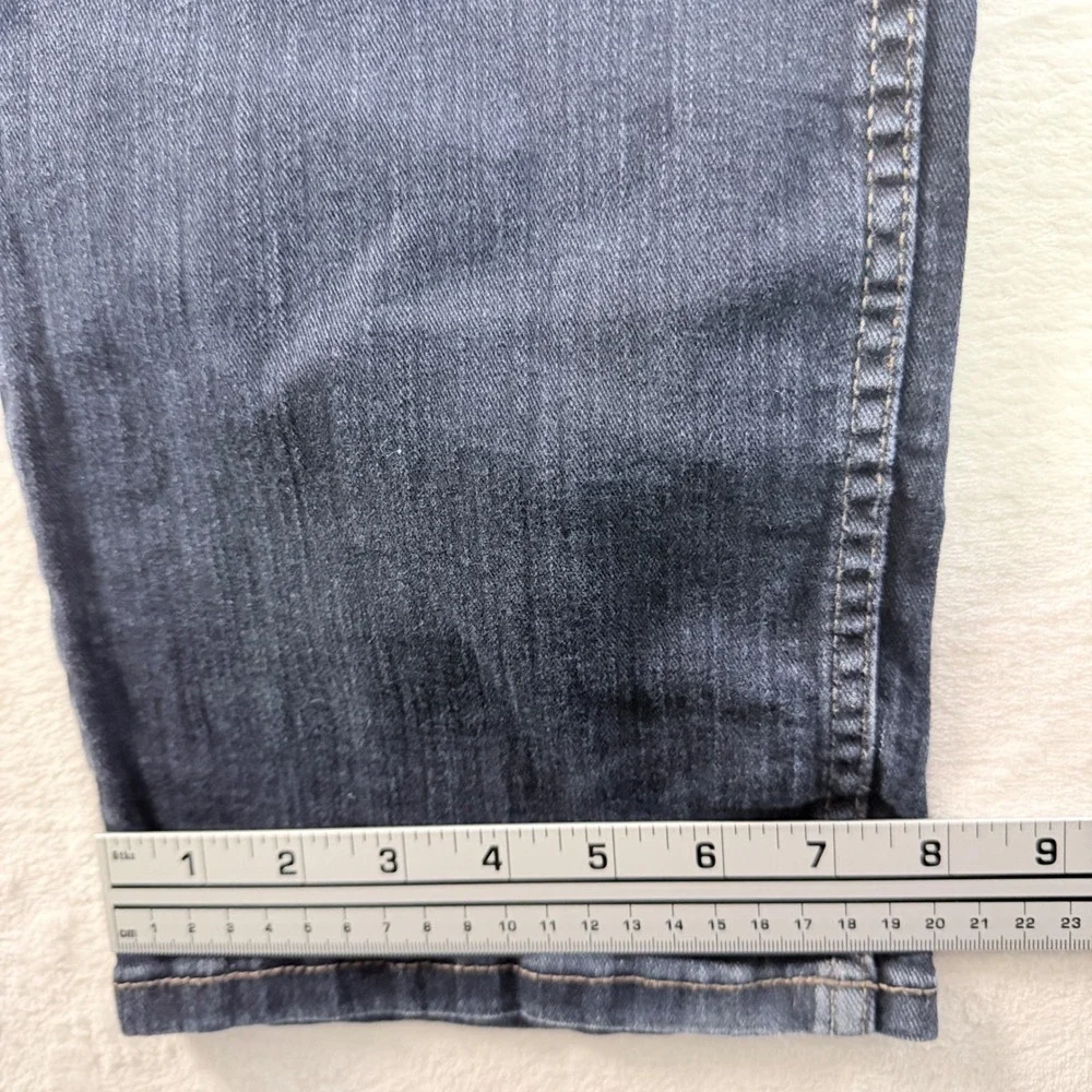 Wrangler Jeans Straight Fit Dark Wash‎ Blue Denim 5-Pocket 34X30